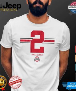 Osu Football Emeka Egbuka 2 Stripe T shirt