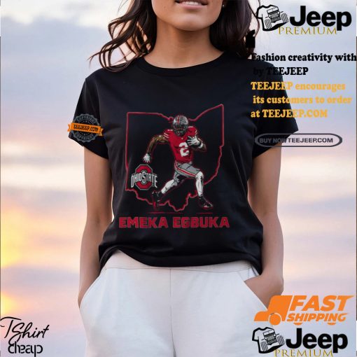 Osu Football Emeka Egbuka State Star Shirt