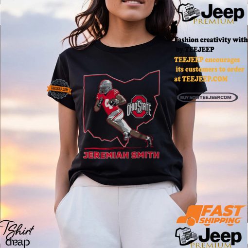 Osu Football Jeremiah Smith State Star Shirt