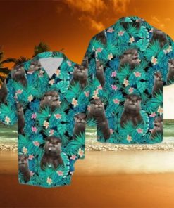 Otter Tropical Hawaiian Shirt