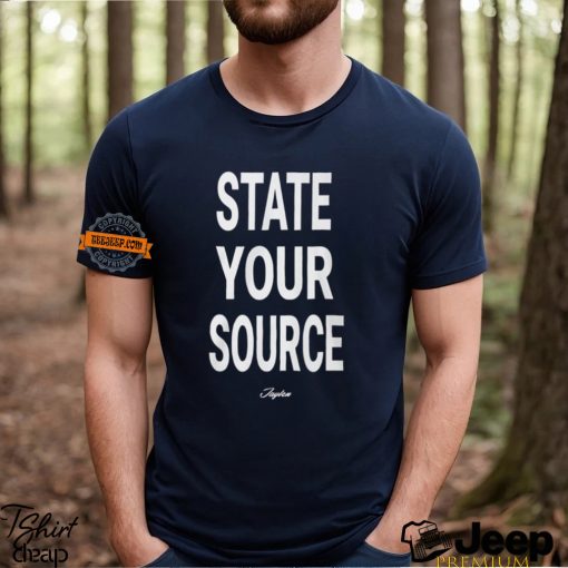 Jaylen Brown State Your Source Shirt