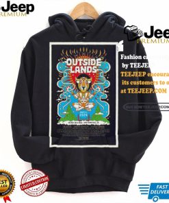 Outside Lands Music Festival Golden Gate Park San Francisco CA August 9 11 2024 Poster shirt