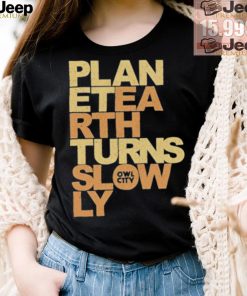 Owl City Planet Earth Turns Slowly Shirt