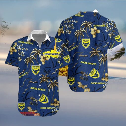 Oxford United F.C Hawaiian Shirt Custom Name Trending For Men Women Gift Summer