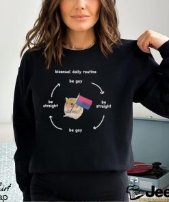 Bisexual Daily Routine T Shirt