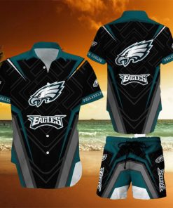 Philadelphia Eagles NFL SAS Trends Summer Beach Team Hawaiian Shirt And Short For Men Women Gift