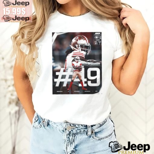 PFF top 50 players Brandon Aiyuk #11 Wide Receiver San Francisco 49ers shirt