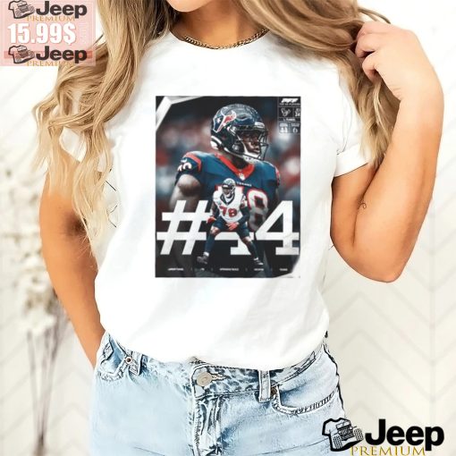 PFF top 50 players Laremy Tunsil Offensive tackle Houston Texans shirt