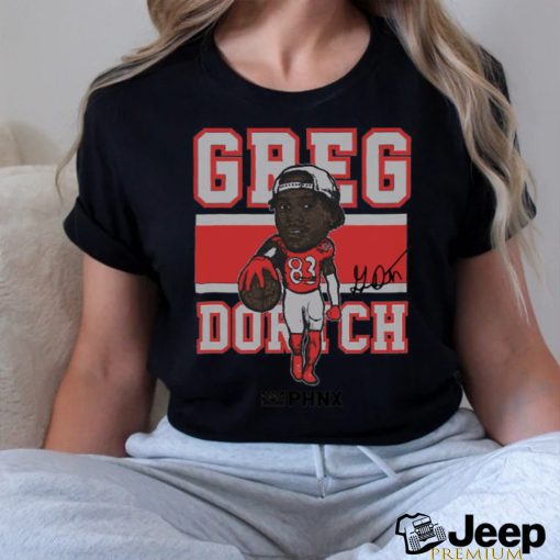 PHNX Greg Dortch OFFICIALLY LICENSED Grey Tee shirt