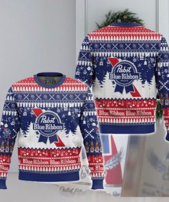 Pabst Blue Ribbon Ugly Sweater