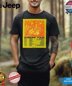 Pacifica Europe Tour 2024 Poster Shirt