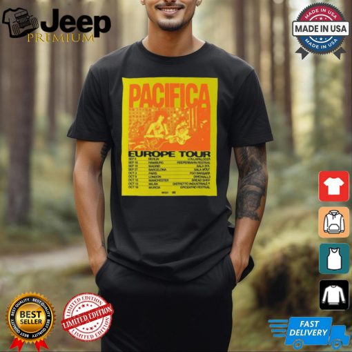 Pacifica Europe Tour 2024 Poster Shirt