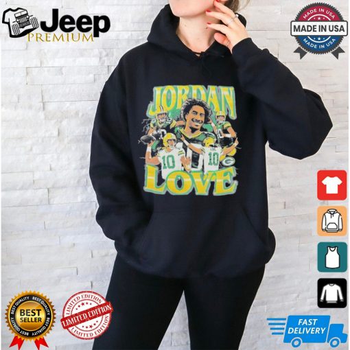 Packers #10 Jordan Love Mural T Shirt