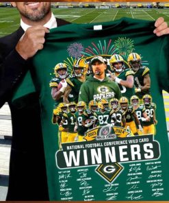 Packers 2023 2024 National Football Conference Wild Card Winner Signature Shirt