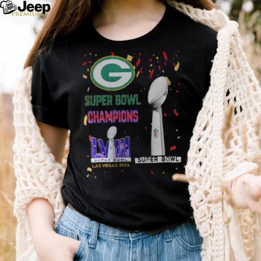 Packers Super Bowl Champions LVIII Las Vegas 2024 Shirt