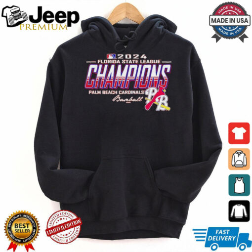 Palm Beach Cardinals 2024 Florida State League Champion shirt