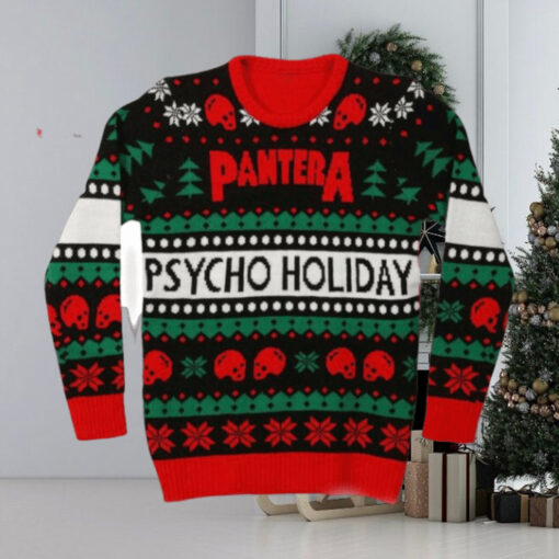 Pantera Psycho Holiday Knitted Ugly Christmas Sweater