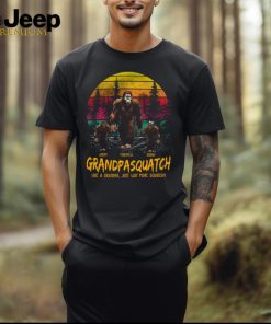 Papasquatch, Like A Grandpa, Just Way More Squatchy Personalized Vintage Shirt