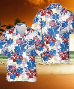 Paramedic USA, 4th Of July Hawaiian Shirt