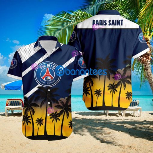 Paris Saint Germain FC 3D Printing Coconut Beach Hawaiian Shirt