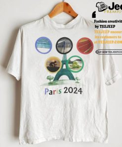 Paris olympics 2024 olympics game apparel summer olympics t shirts