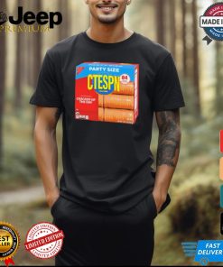 Party Size Ctespn Crackers t shirt