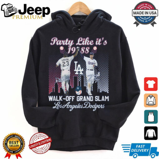 Party like it’s 1988 walk off grand slam losangeles Dodgers shirt