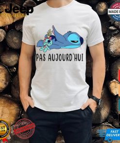 Pas aujourd'hui Stitch shirt