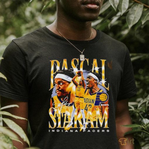 Pascal Siakam Indiana Pacers graphic vintage signature shirt