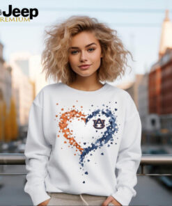 Passion Heart Auburn Tigers Shirt