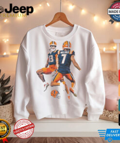 Pat Bryant And Kenari Wilcher Hang Time Illinois Football Graphic t shirt