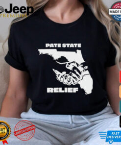 Pate State Material Florida Relief Painting t shirt