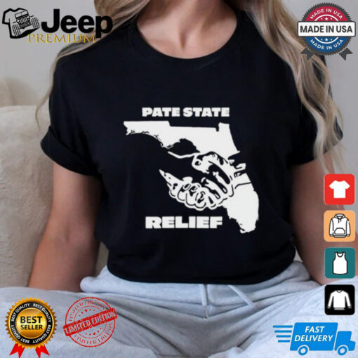 Pate State Material Florida Relief Painting t shirt