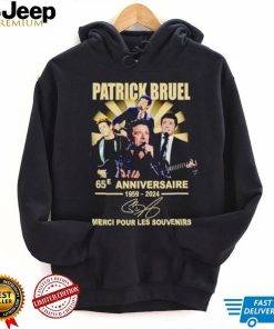 Patrick Bruel 65th anniversary 1959 2024 thank you for the memories shirt