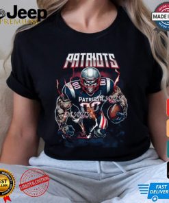 Patriot football mascot shirt