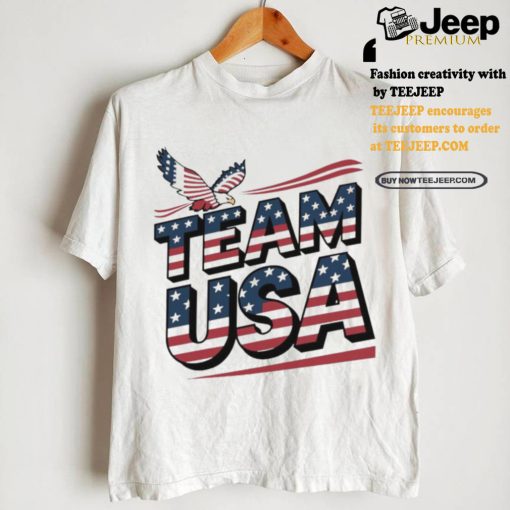 Patriotic Team USA Eagle flag 2024 shirt