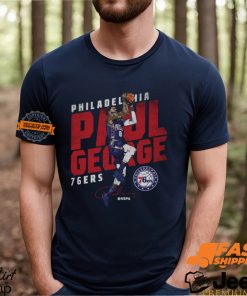 Paul George Philadelphia 76ers Slant Shirt