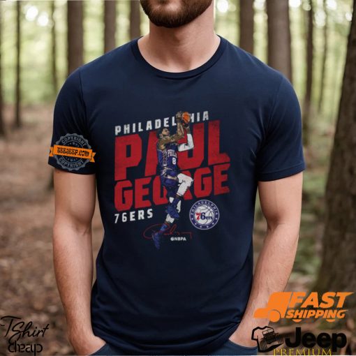 Paul George Philadelphia 76ers Slant Shirt