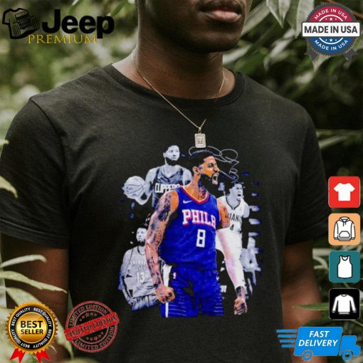 Paul George Philadelphia 76ers vintage shirt