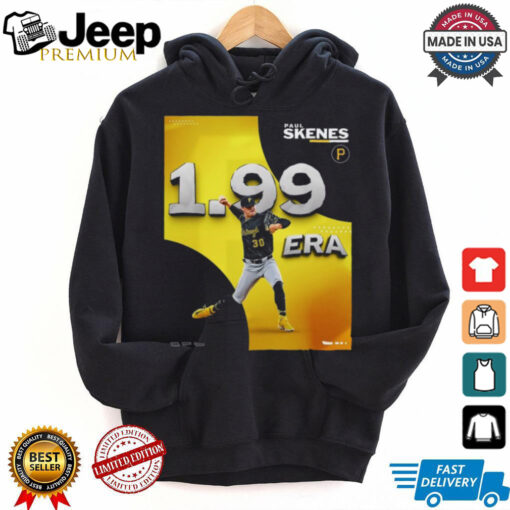 Paul Skenes’ 1.99 ERA Pittsburgh Pirates Shirt