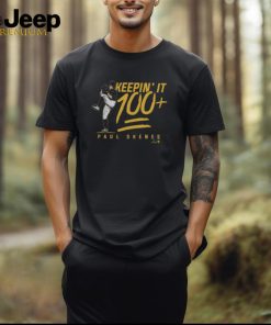 Paul Skenes Keepin’ It 100+ Pittsburgh Tee Shirt