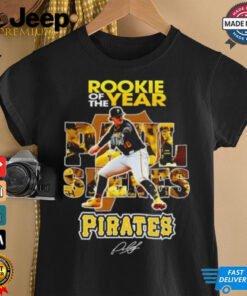 Paul Skenes Pittsburgh Pirates Rookie of the year signature shirt