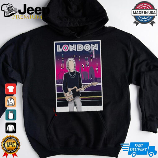 Paul Weller Tour November 8 2024 London, UK Eventim Apollo Poster shirt