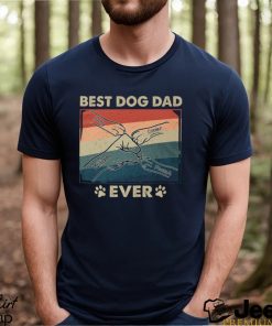 Paws And Human Fist Bump Best Dog Dad Ever Shirt