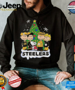 Peanuts Character X Pittsburgh Steelers Merry Christmas 2024 Shirt