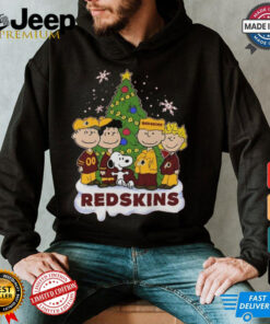 Peanuts Character X Washington Redskins Merry Christmas 2024 Shirt