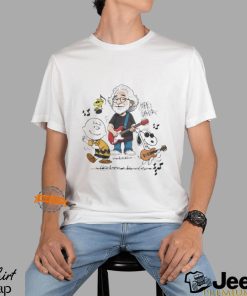 Peanuts Characters Dancing X Jerry Garcia Shirt