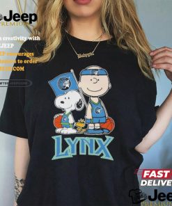 Peanuts Characters Minnesota Lynx Shirt