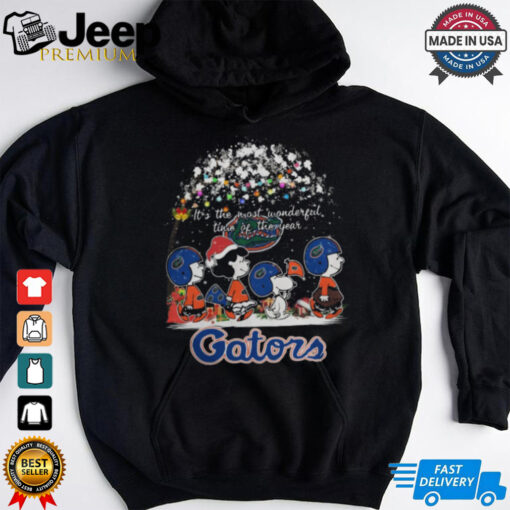 Peanuts Florida Gators It’s The Most Wonderful Time Of The Year Winter Shirt