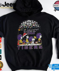 Peanuts LSU Tigers It’s The Most Wonderful Time Of The Year Winter Shirt